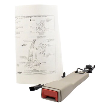 Seat Belt Receptacle Buckle - Left, Front