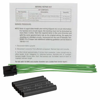 Message Center Connector Wire