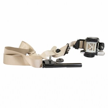 Seat Belt Lap and Shoulder Retractor Pretensioner - Left, Front