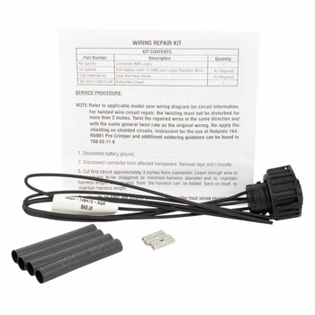 Traction Control Switch Connector Wire - Front, Rear