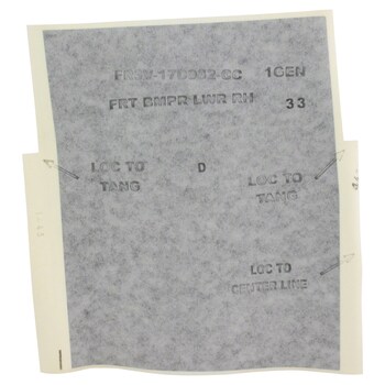 Bumper Decal Stripe Sticker - Right