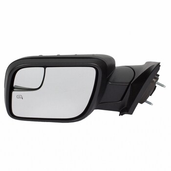 Door Mirror Rear View Head - Left, Outer (Police)