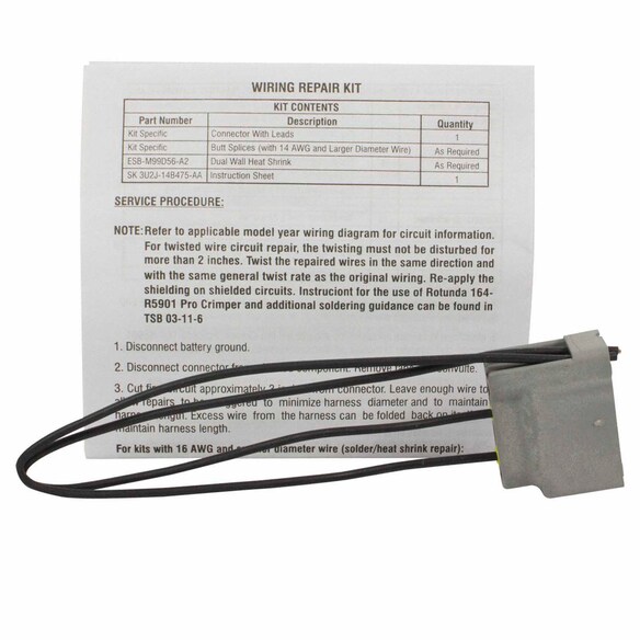Back Up Light Switch Connector Wire Main Image
