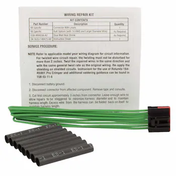 Door Lock Switch Connector Wire