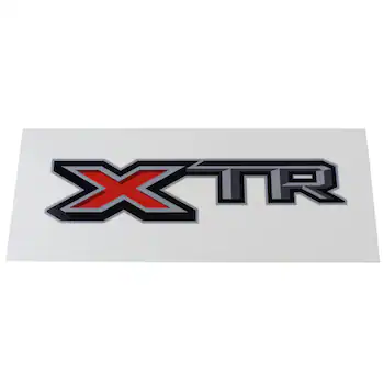 Nameplate Decal Body Side ("XTR", "XTR".)