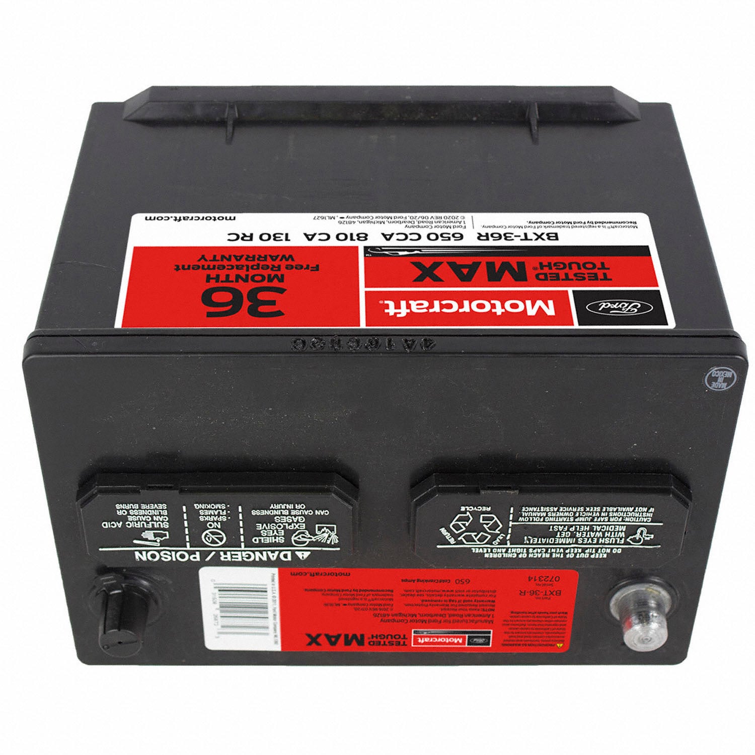 Vehicle Battery - 650 AMP | Parts | Ford.com