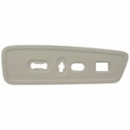 Power Seat Switch Bezel - Left, Front Main Image