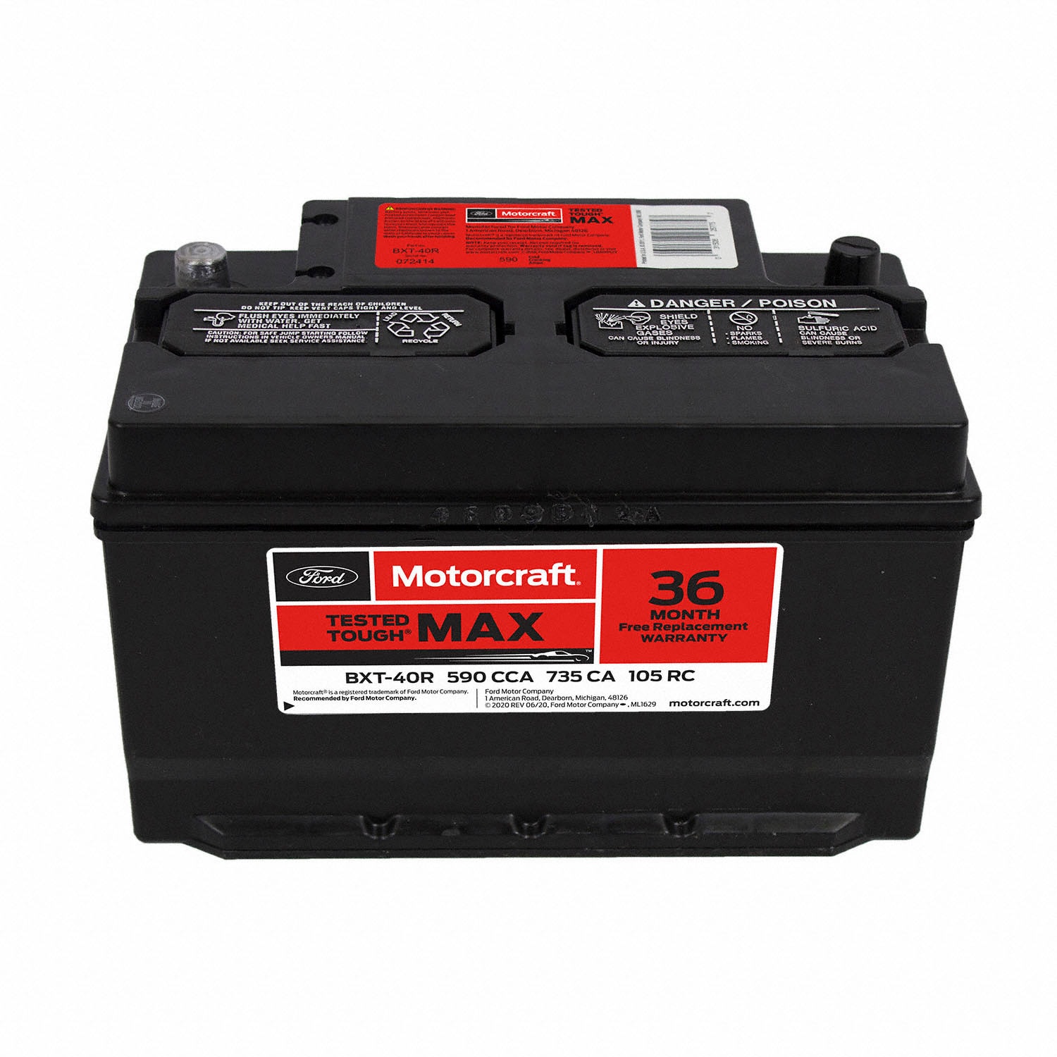 Vehicle Battery | Parts | Ford.com