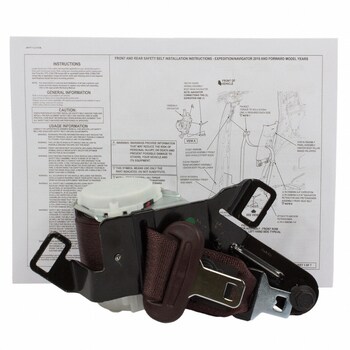 Seat Belt Lap and Shoulder - Rear, Center (Regular Wagon)