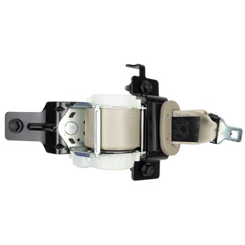 Seat Belt Lap and Shoulder Sandstone Third Row - Rear, Center (Extended Wagon)