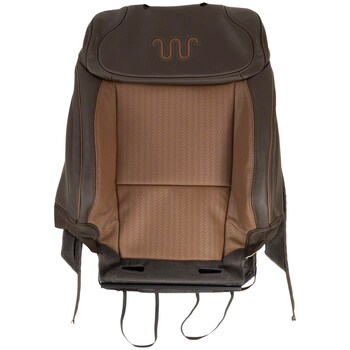 Seat Back Cushion Cover CAPTAIN Chair Perforated - Left, Front