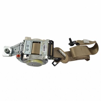 Seat Belt Lap and Shoulder Retractor Pretensioner - Left, Front