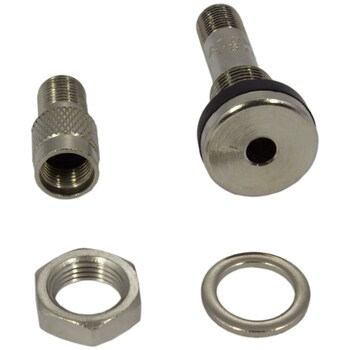 Tire Pressure Monitoring System (TPMS) Sensor Valve 6.0 X 16" - White, Road, Conventional Spare