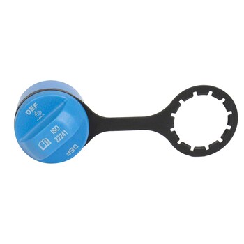 Diesel Emissions Fluid (DEF) Filler Cap Exhaust Pipe