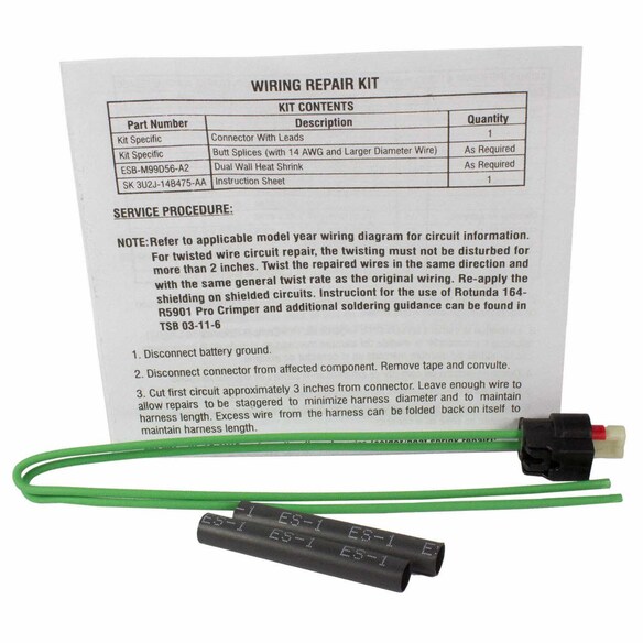 Engine Variable Valve Timing (VVT) Solenoid Connector Wire Main Image