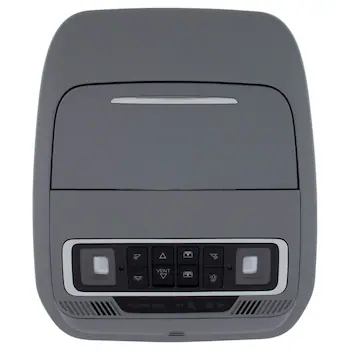 Overhead Console - Front, Rear