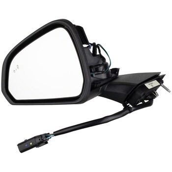 Door Mirror View - Left, Rear, Outer