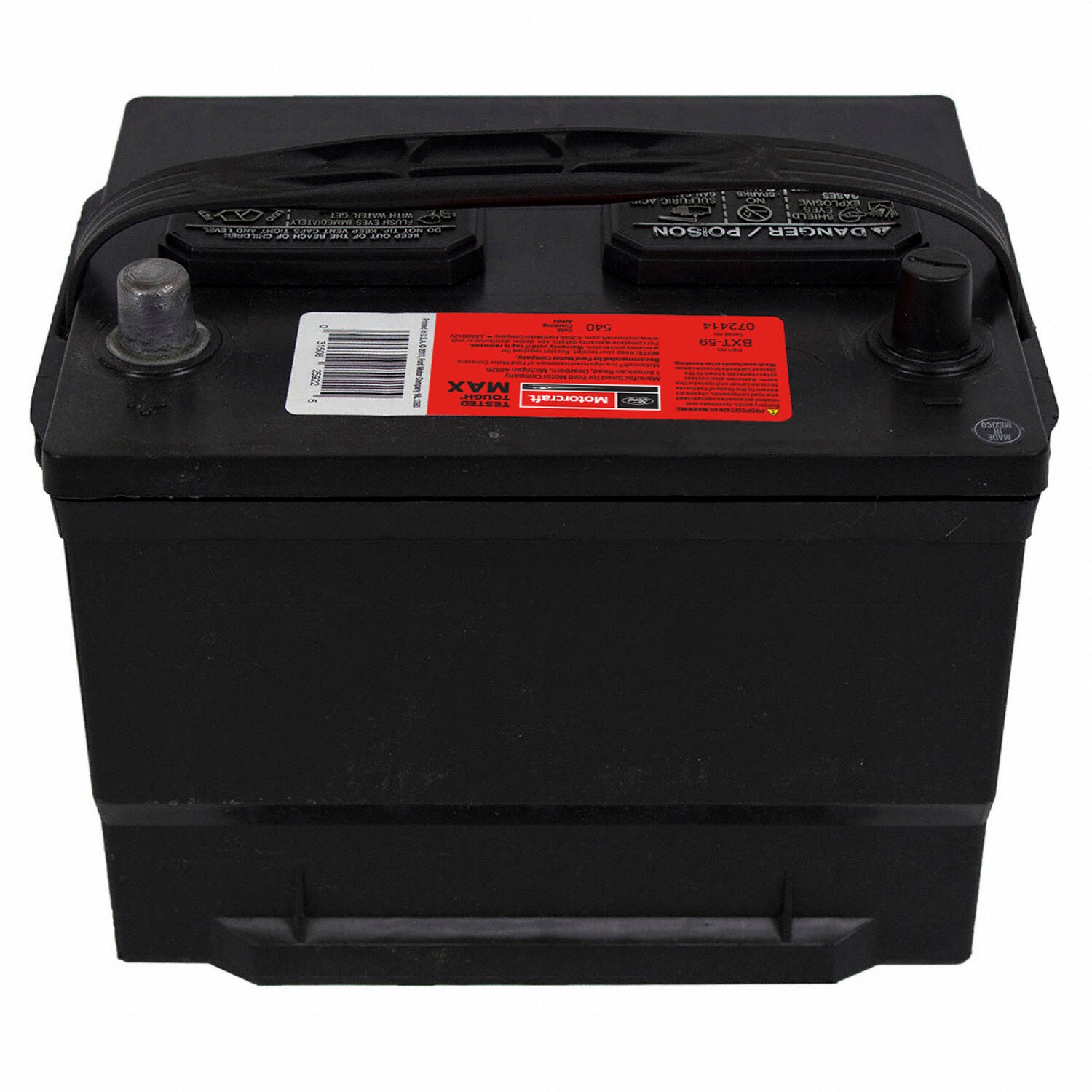 Motorcraft 540 CCA Group Size 59 Vehicle Battery BXT59 | Parts