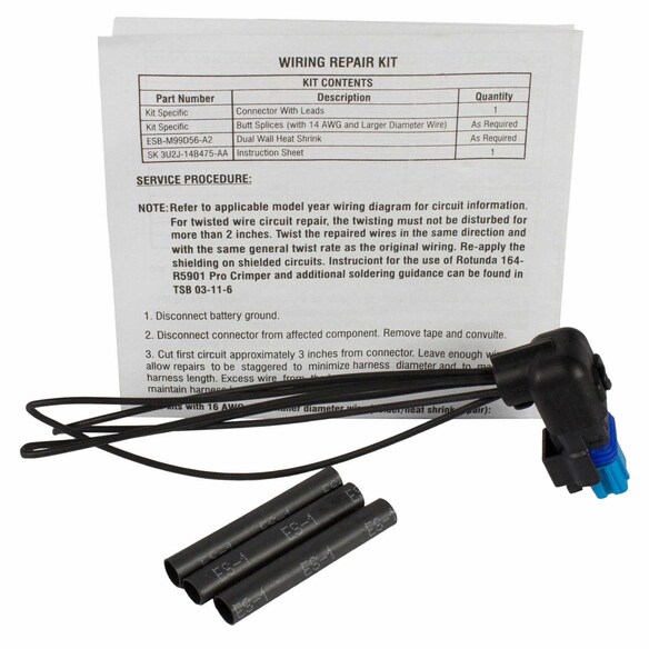 Engine Crankshaft Position Sensor Connector Wire Main Image