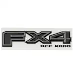 Nameplate Decal (XLT Black Appearance Pack) Main Image