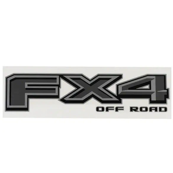 Nameplate Decal (XLT Black Appearance Pack) Main Image