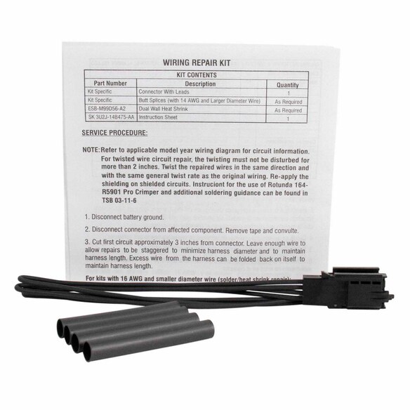 Deck Lid / Liftgate Ajar Switch Connector Wire Main Image