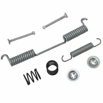 Parking Brake Pin Shoe Hardware Kit - Rear