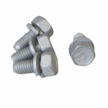 Screw And Washer Engine Cooling Fan Blade Bolt