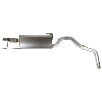 Exhaust Muffler And Pipe - Rear