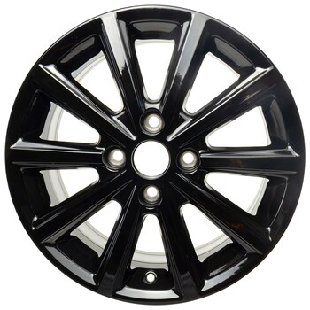 Wheel 16 X 6.5 15 Spoke Allum-Black Pntd