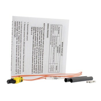 Seat Belt Pretensioner Connector Wire