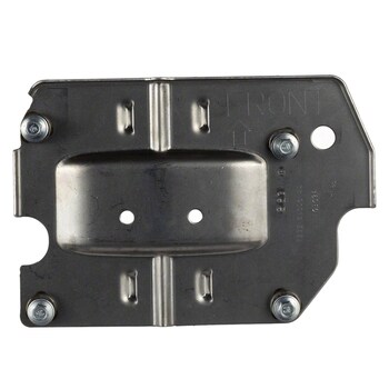 A removable cover that allows access to the oil pan drain plug Engine Baffle