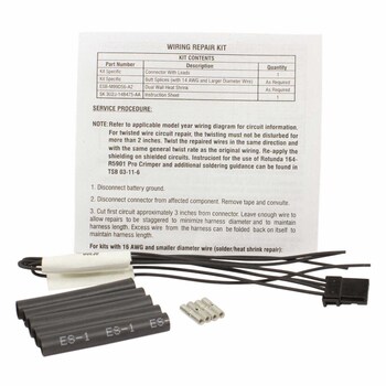 Parking Aid Sensor Connector Wire