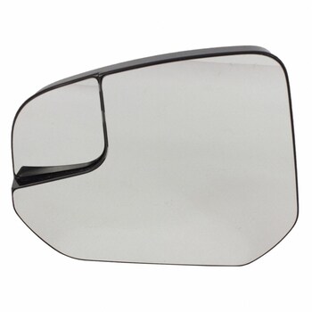 Door Mirror Glass Wide Angle Adhesive - Left, Back