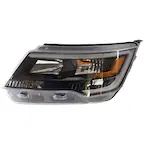 A non sealed beam style headlight Composite - Left, Front Main Image