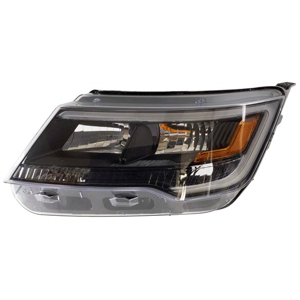 A non sealed beam style headlight Composite - Left, Front Main Image