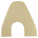 Seat Trim Panel Shield Back Recliner Adjustment Mechanism Cover - Left, Rear Main Image