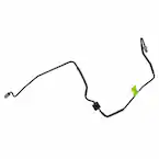 Brake Hydraulic Line Tube - Front, Outer Main Image