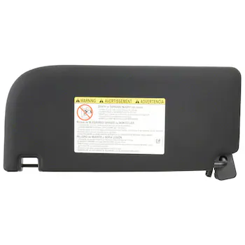 Sun Visor Crew Cab Headliner and VISORS - Right, Front, Rear