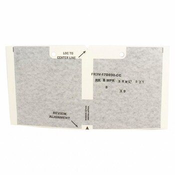 Bumper Decal Stripe Sticker