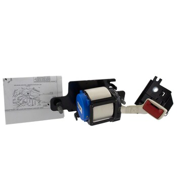 Seat Belt Lap and Shoulder Buckle - Rear, Center