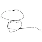 Brake Hydraulic Line Tube - Right, Rear (Regular Wagon) Main Image