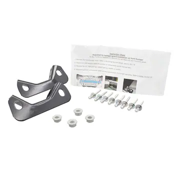 Bumper Impact Bar Bracket Repair Kit - Front, Center (Police)