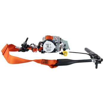 Belt Seat <br>4 Door Code orange Lap and Shoulder Pretensioner RETRA