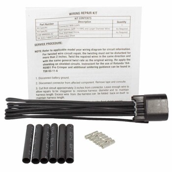 Exhaust Gas Recirculation (EGR) Sensor Connector Wire - Back 4.6L