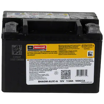 Vehicle Battery - Rear