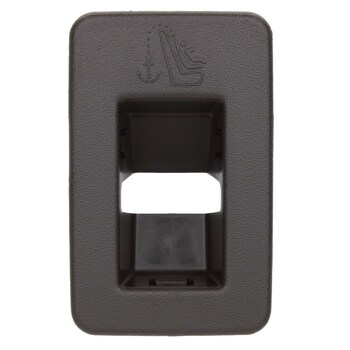 Child Restraint Anchor Plate Bezel Trim <br>40% Side 40/20/40 Seat SeatS 40/BLANK/40 60%