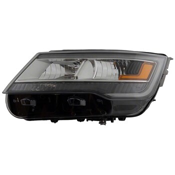 From 4/4/18 Headlight Housing <br>A non sealed beam style without Full LED Composite Lamp - Left, Front