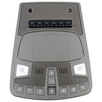 Console Overhead - Front, Rear