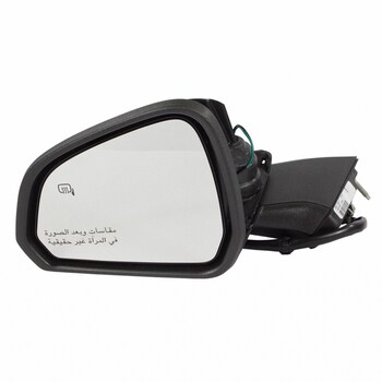 Door Mirror Rear View Head - Left, Outer